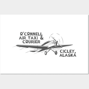 O'Connell Air Taxi Courier Northern Exposure Posters and Art